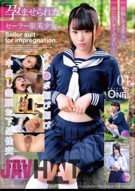 ONEX-030 Beautiful Girl In A Sailor Suit Who Was Impregnated, Punch Line, Flattering, Creampie Begging, Vulgar Intercourse 01