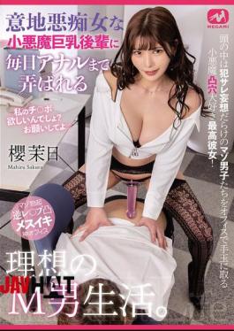 MGMQ-149 The Ideal M-man Life Where Anal Is Played With By A Mean, Slutty, Devilish, Big-breasted Junior Every Day. Maya Sakura